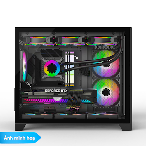 Thùng máy tính/ Case MIK LV12 M – Black