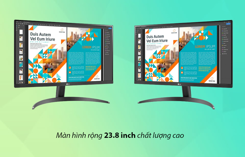 Màn hình LG 24QP500-B.ATV 23.8″ (QHD (2K) 2560 x 1440/ IPS/ 75Hz/ 5 ms) - Ảnh 6