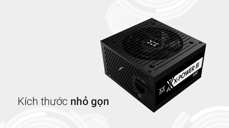 Nguồn máy tính Xigmatek X-Power III 550 – 500W – 80 Plus - Ảnh 2