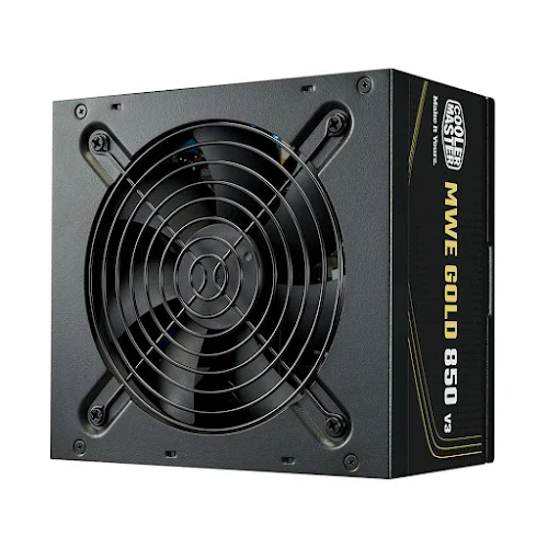 Nguồn máy tính Cooler Master MWE Gold 850 V3 ATX 3.1 – Non Modular – 850W – 80 Plus Gold