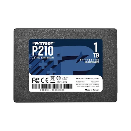 Ổ cứng gắn trong/ SSD PATRIOT P210 1TB 2.5″ SATA3 P210S1TB25